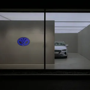 چراغ دیواری نئون دیزاین طرح Toyota-Logo-BL_BL