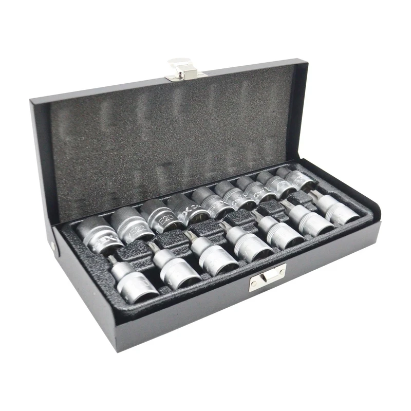 آچار بکس اپکس مدل AJ-APX-6016 مجموعه 16 عددی