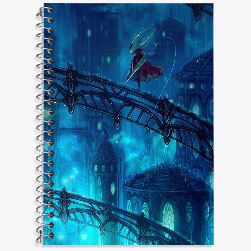 دفتر لغت 50 برگ خندالو طرح بازی هالو نایت (Hollow Knight) کد 32952