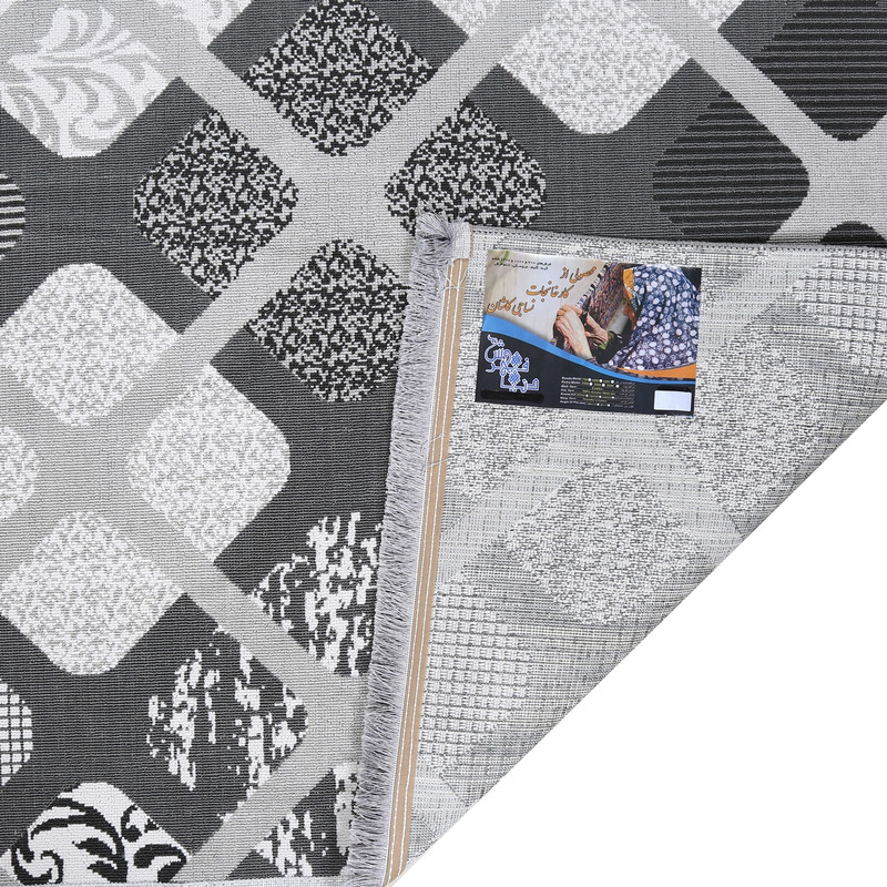 گلیم ماشینی دنیای فرش مدل آتوسا کد 1059