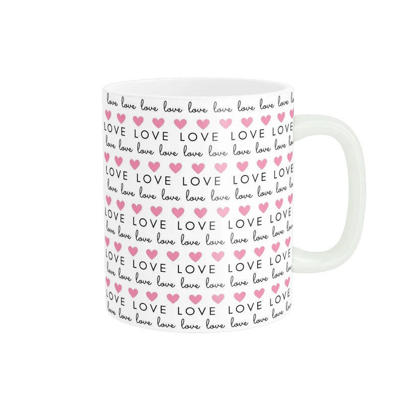 ماگ پاد آفرین طرح LOVE عشق کد 5879