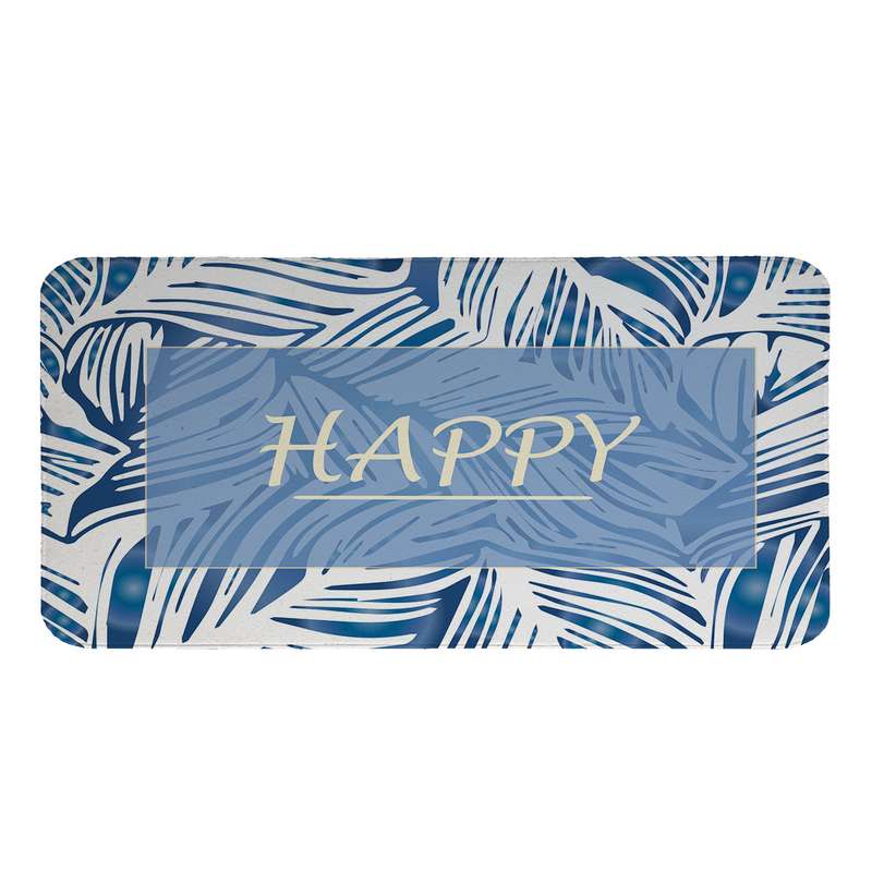  پادری طرح Happy کد 9321 سایز 60 × 110 سانتی متر