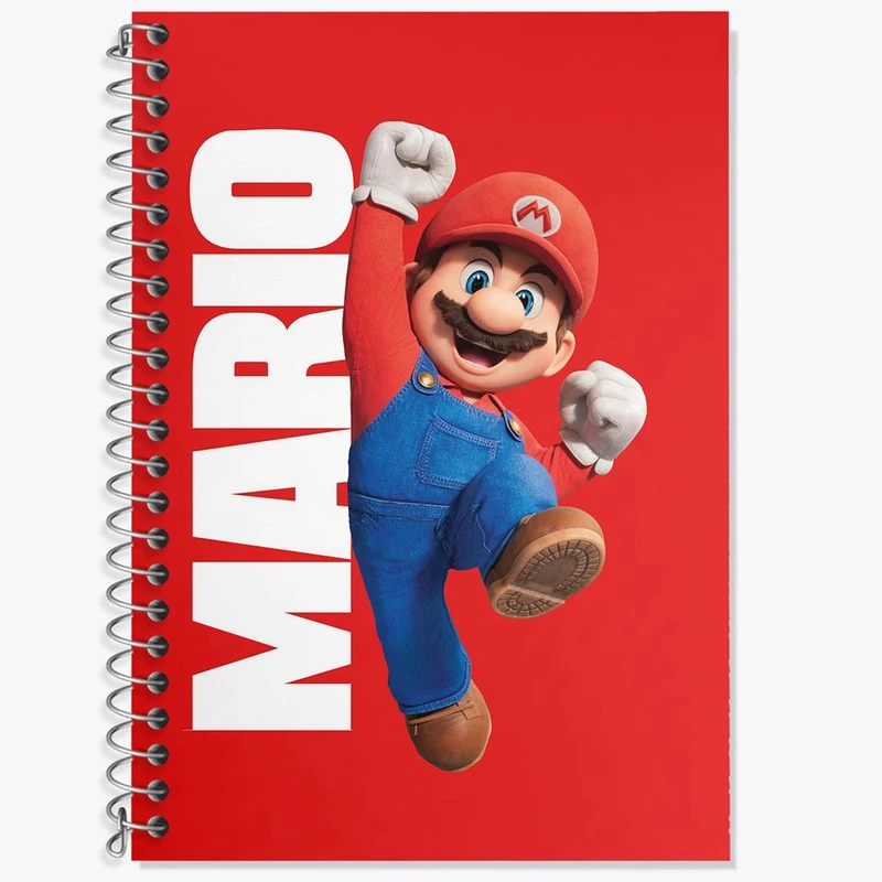 دفتر لغت 50 برگ خندالو مدل سوپر ماریو کد 29350