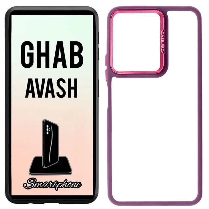 کاور قاب آوش طرح شفاف مدل 002 مناسب برای گوشی موبایل شیائومی REDMI NOTE13 5G