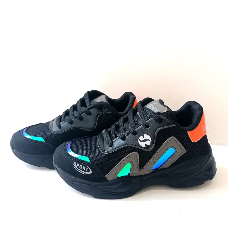 کفش مخصوص پیاده روی بچگانه مدل آرسام کد t.j رنگ مشکی