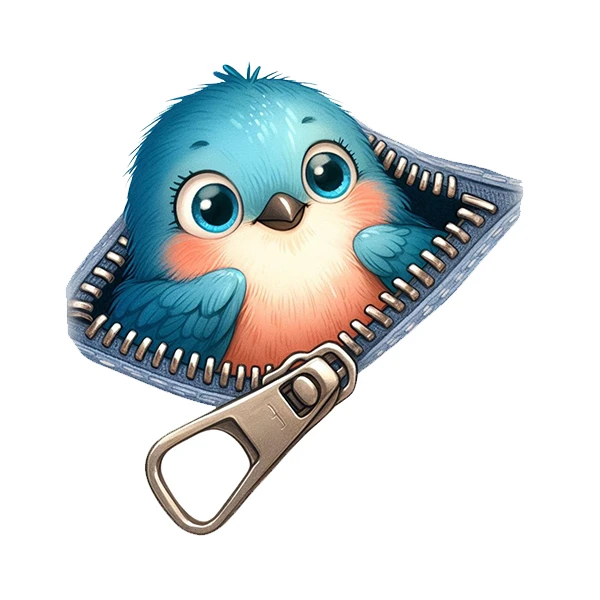 استیکر پارچه و لباس پاد آفرین طرح کارتونی کد 1862