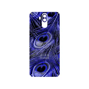 MAHOOT Purple Feather Cover Sticker for Ulefone Power 3S
