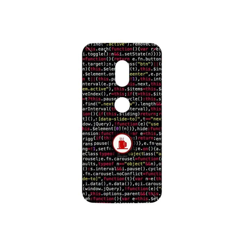 برچسب پوششی ماهوت مدل Programming 1 مناسب برای گوشی موبایل موتورولا Moto G4 Play