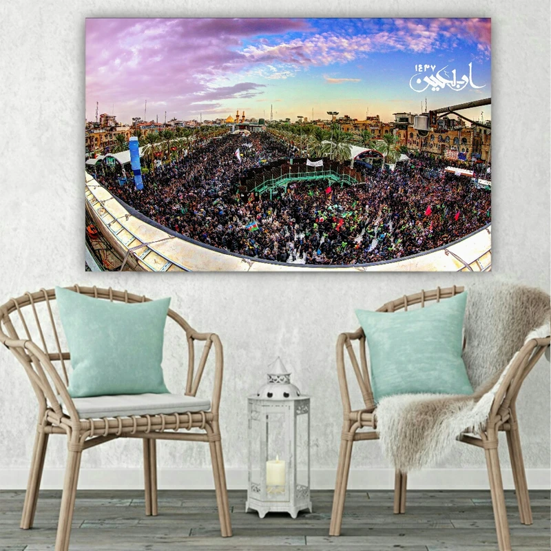  پوستر دیواری محرم مدل ZB197 