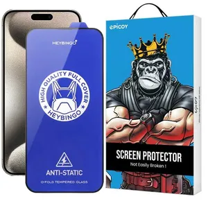 Epicoy Robot Clear Screen Protector For Apple iPhone 15 Pro Max