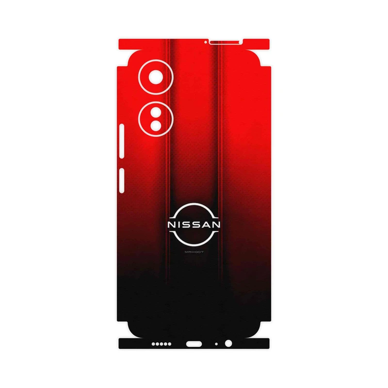 برچسب پوششی ماهوت مدل Nissan_Logo-FullSkin مناسب برای گوشی موبایل آنر X5 Plus