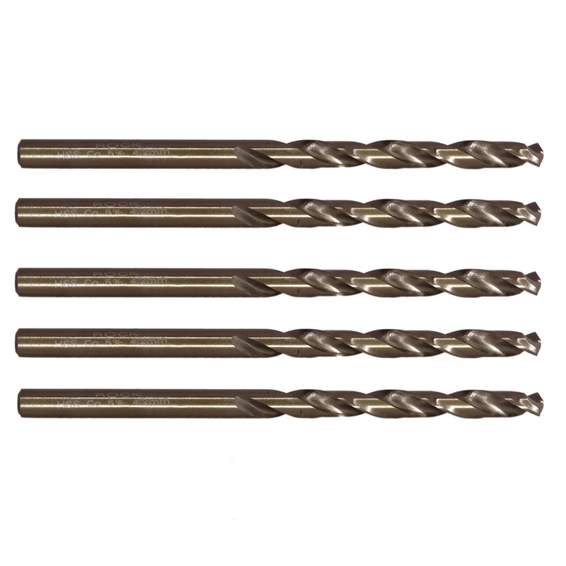 مته فلز کبالت راک مدل MMA-RC4.2mm سایز 4.2 میلی متر مجموعه 5 عددی