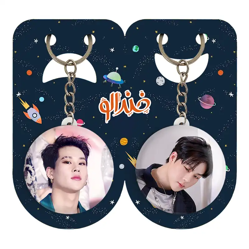 جاکلیدی خندالو مدل جوهان گروه مانستا اکس MONSTA X کد 2112721135 مجموعه 2 عددی