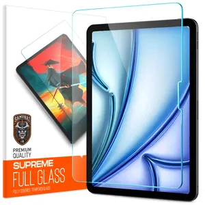 Samurai Transparent Screen Protector Model GlastR Compatible with Apple iPad Air 11 inch 2025 / iPad Air 11 inch 2024