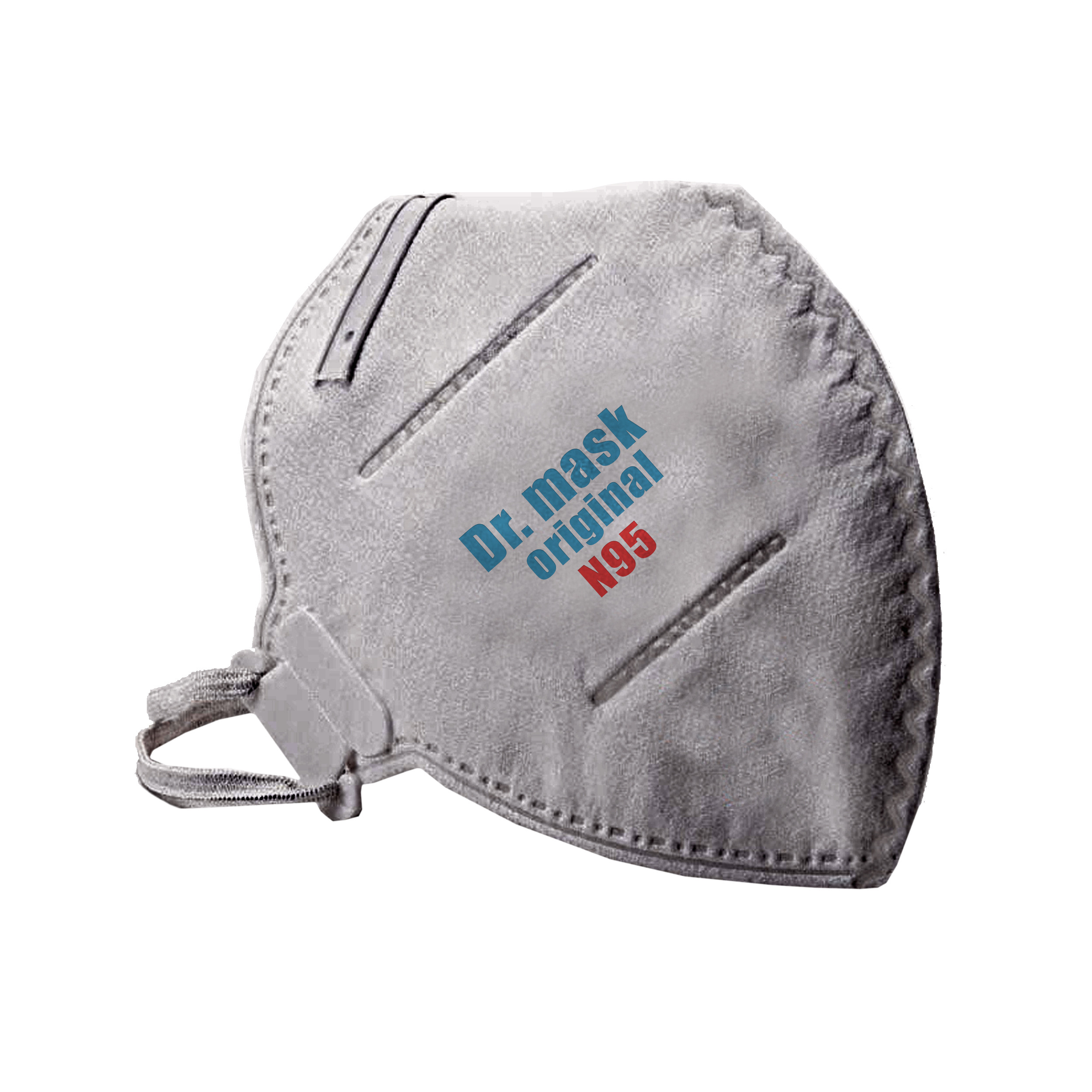 ماسک تنفسی دکتر ماسک مدل N95  بدون سوپاپ بسته 5 عددی