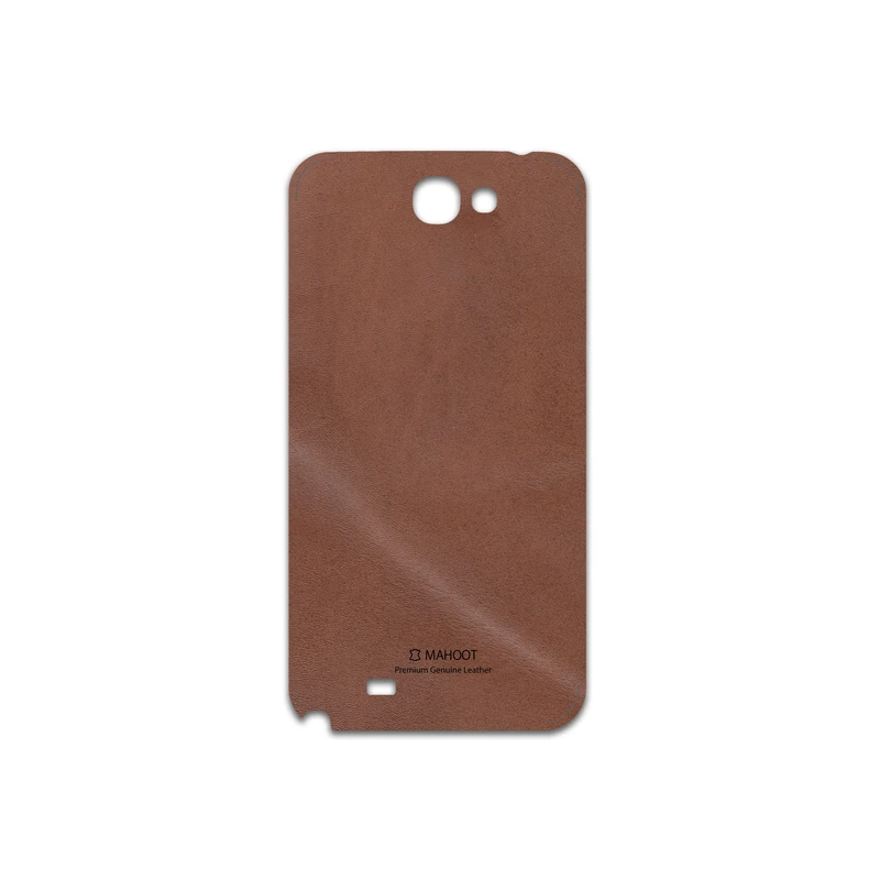 برچسب پوششی ماهوت مدل Matte-Natural-Leather مناسب برای گوشی موبایل سامسونگ Galaxy Note 2