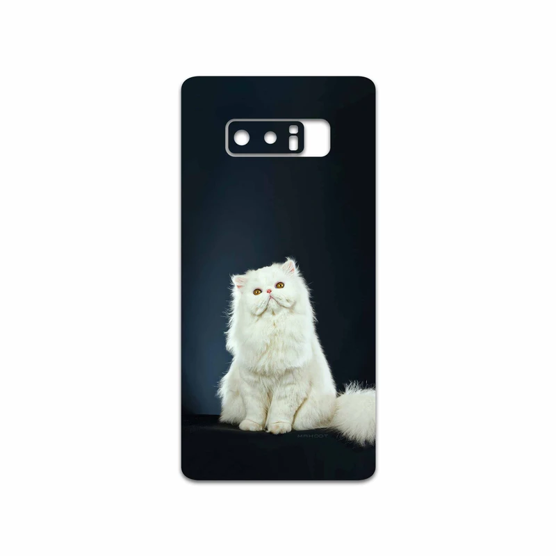 برچسب پوششی ماهوت مدل Persian cat مناسب برای گوشی موبایل سامسونگ Galaxy Note 8