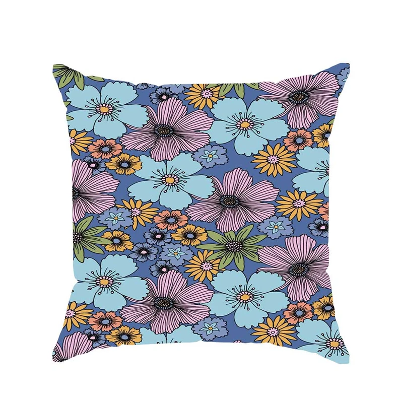 کوسن پاد آفرین مدل فانتزی طرح گل گلی کد 02833