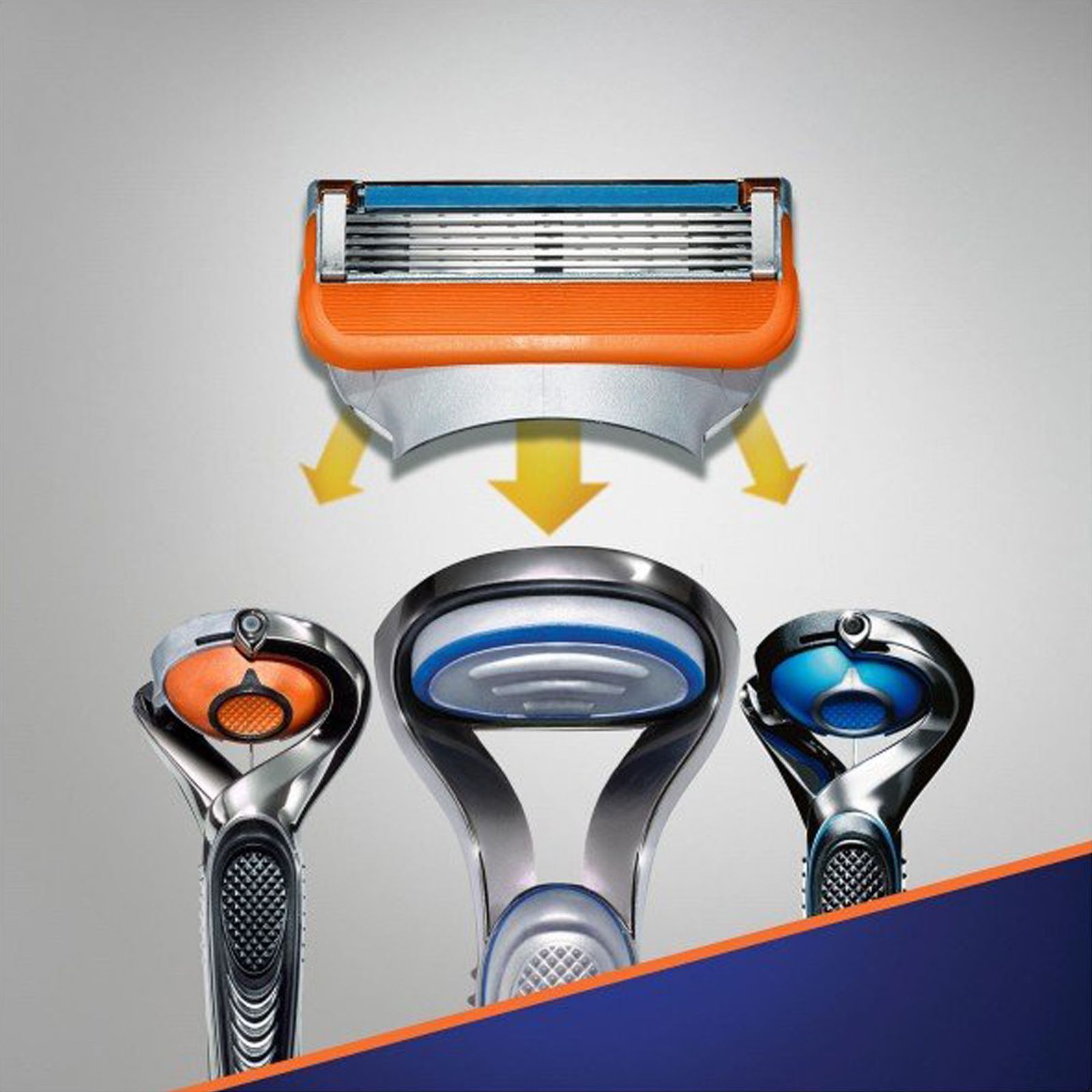 تیغ یدک ژیلت مدل 5 Fusion Power بسته 4 عددی -  - 5