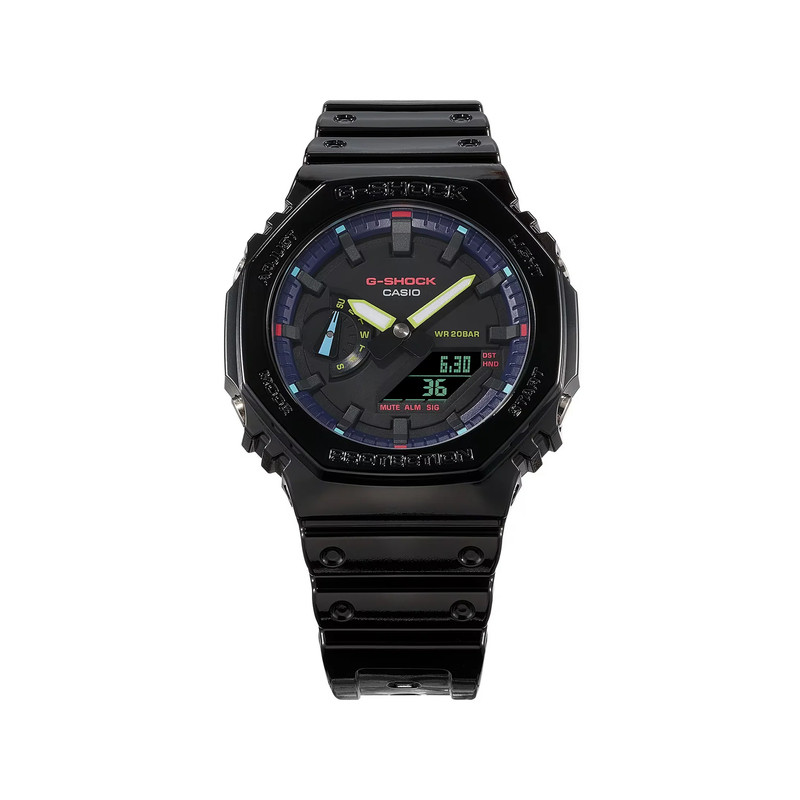 ساعت مچی عقربه‌ای مردانه کاسیو مدل  GA-2100RGB-1ADR