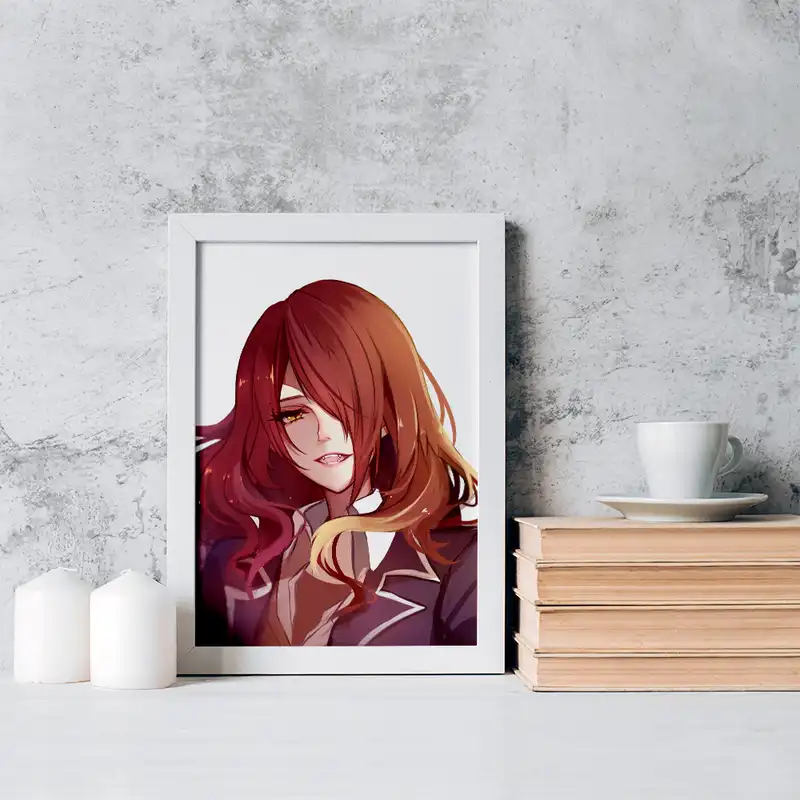 تابلو خندالو مدل ریندو انیمه جنگ غذاها کد 17021