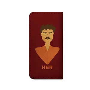 کیف پول چرمی ترمه طراحان ایده مدل فیلم her کد mgs040