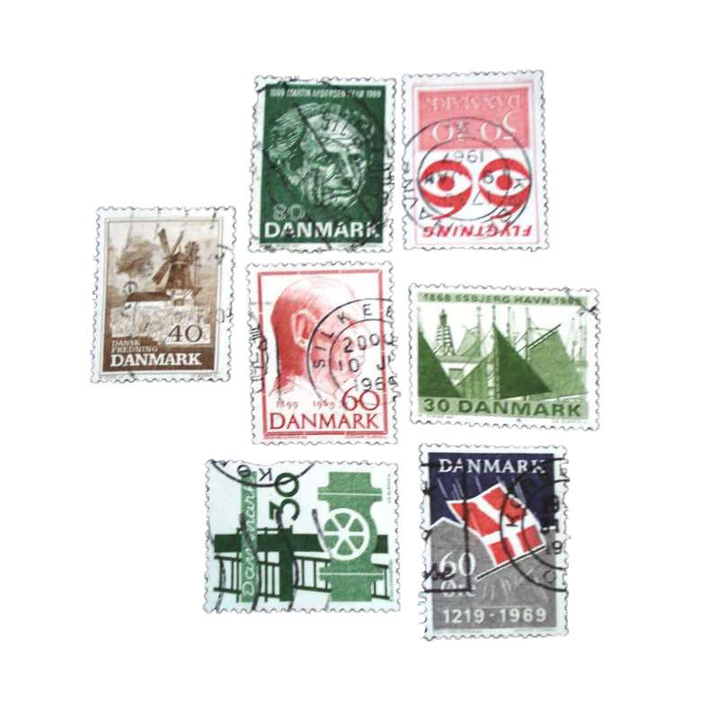 تمبر یادگاری مدل تاریخی دانمارک کد DS4789 مجموعه 7 عددی