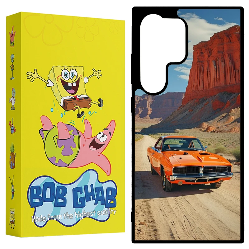 کاور باب قاب طرح ماشین مدل BCPD24U مناسب برای گوشی موبایل سامسونگ Galaxy S24 Ultra 5G