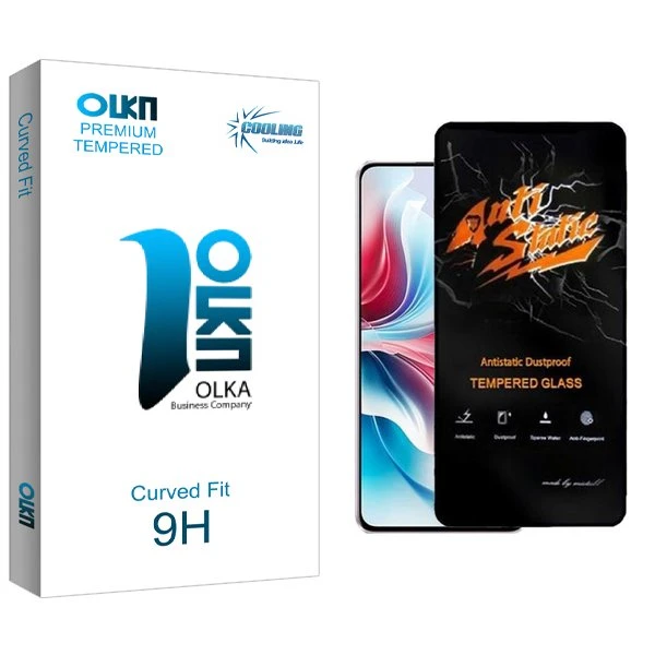 محافظ صفحه نمایش کولینگ مدل Olka Antistatic مناسب برای گوشی موبایل اوپو Reno 11F