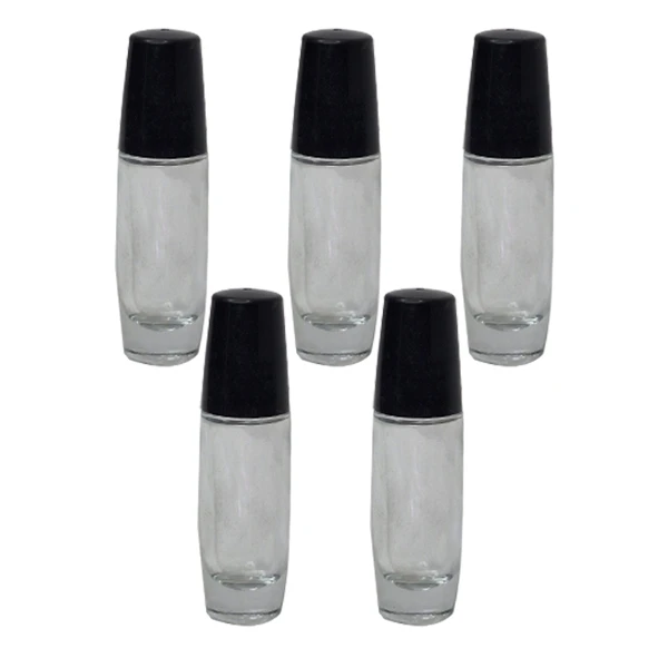 محفظه نگهدارنده عطر مدل استوانه ای ظرفیت 10 میلی‌لیتر بسته 5 عددی