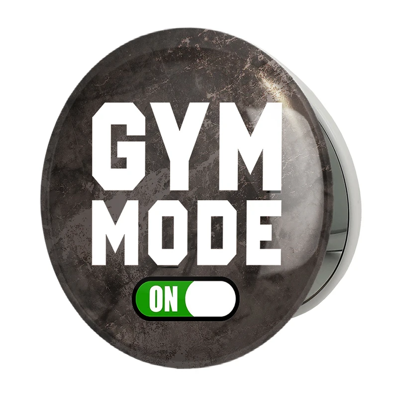 آینه جیبی خندالو طرح Gym Mode مدل تاشو کد 10048 
