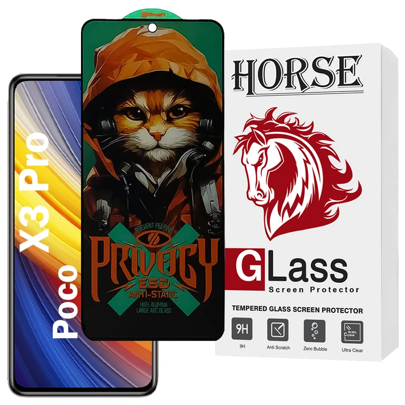 محافظ صفحه نمایش هورس مدل CATPRVH مناسب برای گوشی موبایل شیائومی Poco X3 Pro