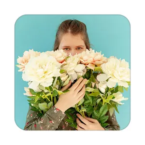 زیر لیوانی کاکتی طرح گل مدل mp18132