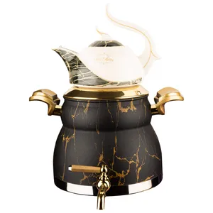 ست کتری و قوری کروپ ست مدل ماربل کد 1223