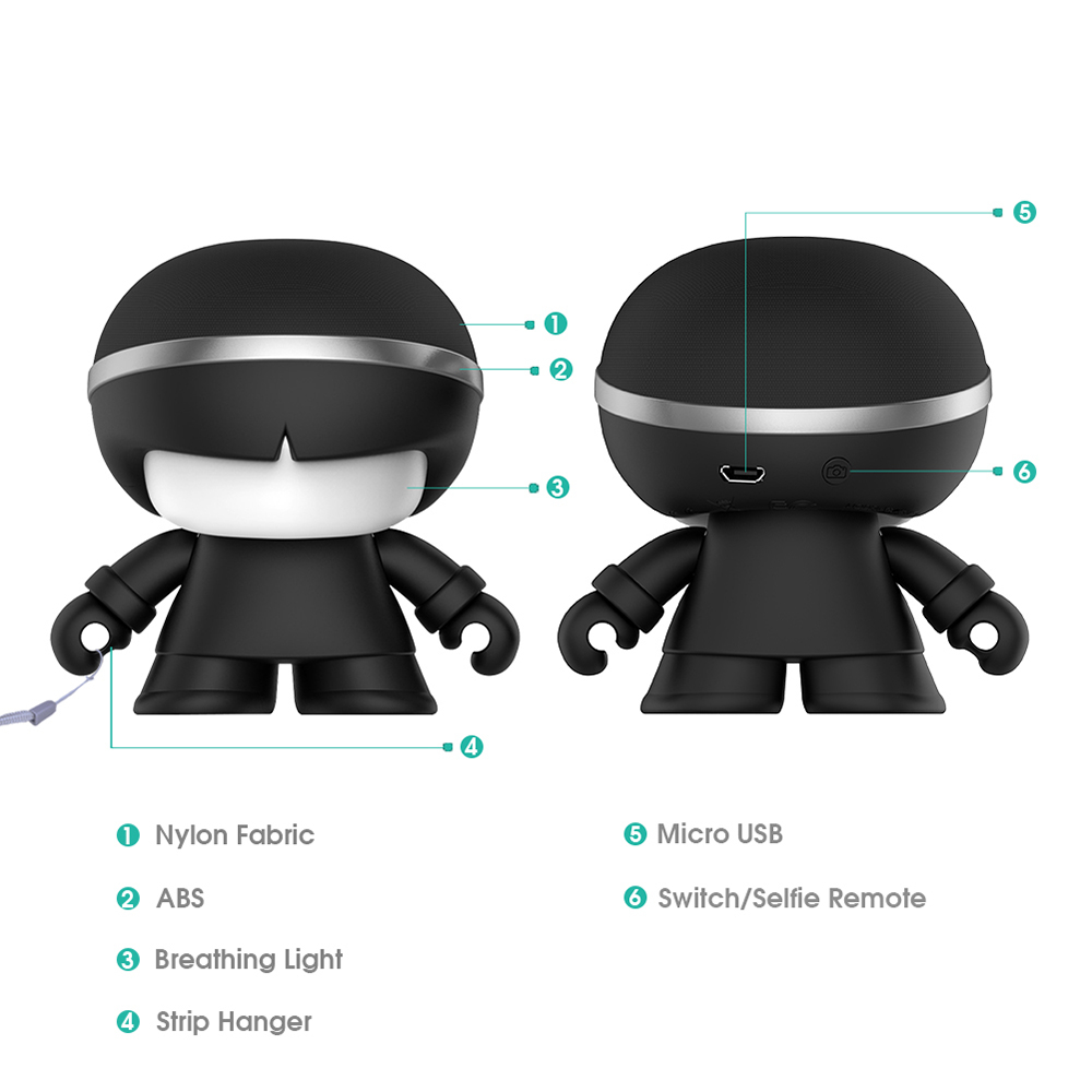 اسپیکر بلوتوثی قابل حمل زوپر مدل XBOY mini