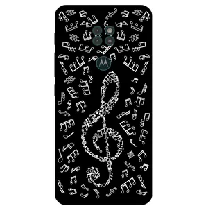 Megafone Musical Note 1370 Cover For Motorola Moto G9 / G9 Play