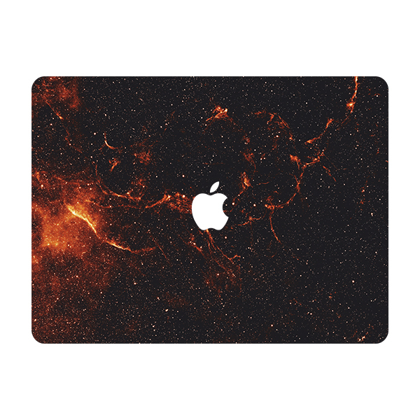 برچسب تزئینی مدل stars کد 52مناسب برای مک بوک پرو 13 اینچ