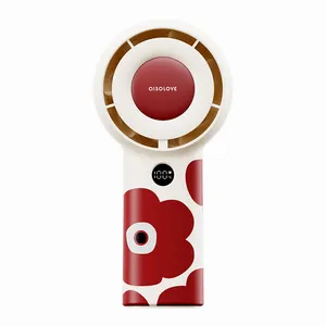 پنکه شارژی ای آی سو لاو مدل F16 Red Flower