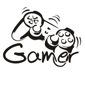 استیکر طرح gamer