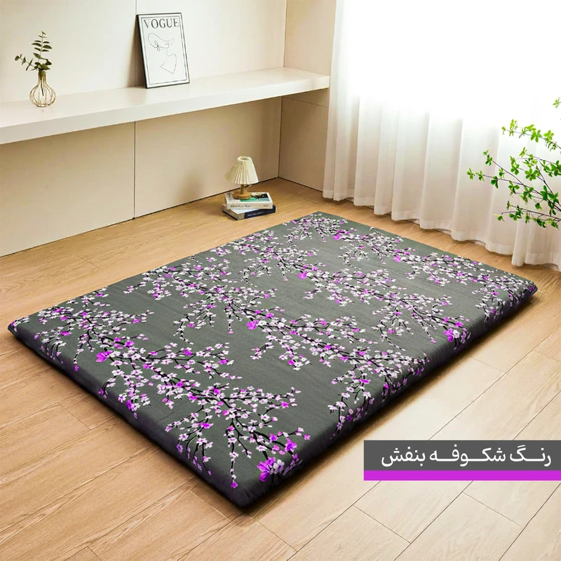 عکس شماره 3 : تشک مهمان آنیسا مدل شکوفه یکنفره سایز 85×185 سانتی متر