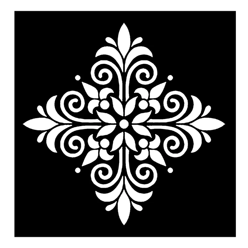  شابلون باتیس آرت طرح تذهیب کد 50-498