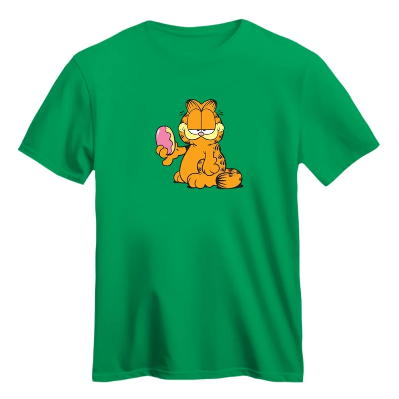 تی شرت آستین کوتاه زنانه مدل گارفیلد کد03