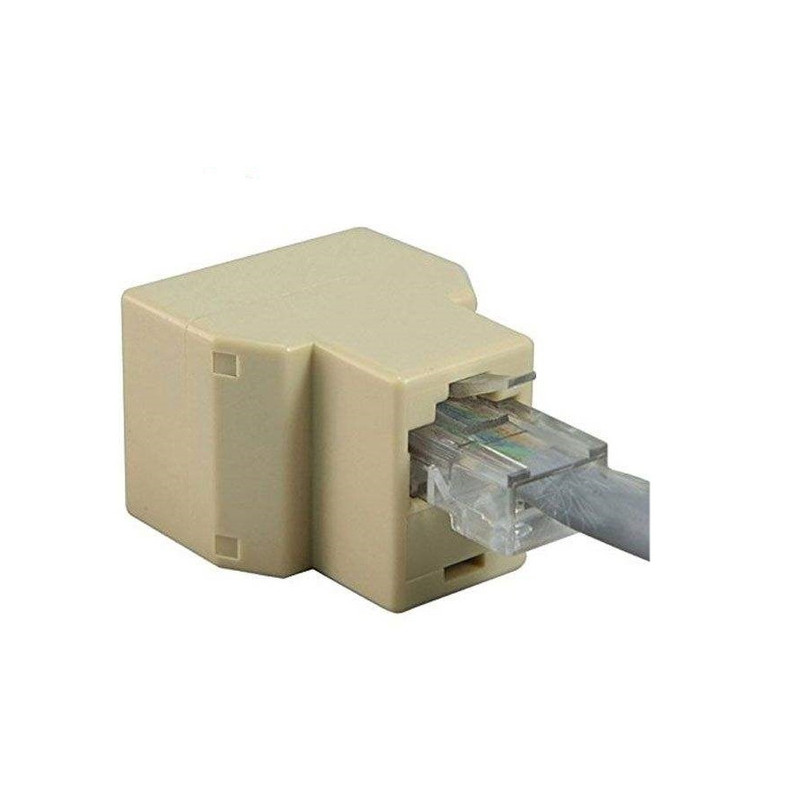 مبدل 1 به 2 RJ45 مدل B-12 بسته 10عددی 1