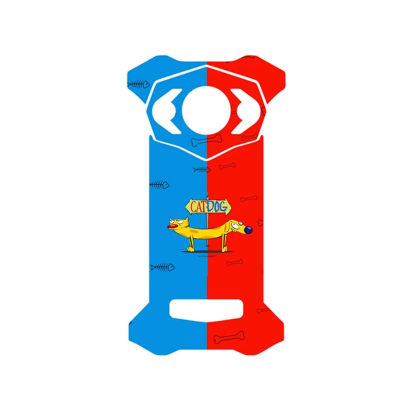 برچسب پوششی ماهوت مدل CatDog مناسب برای گوشی موبایل دوجی S98 Pro