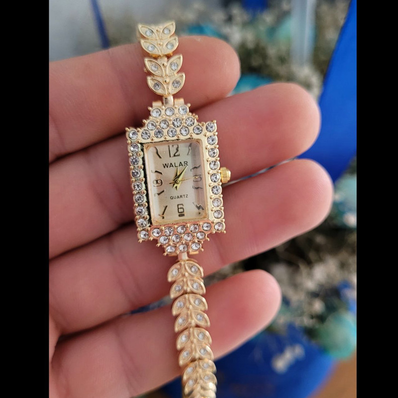 ساعت مچی عقربه ای زنانه والار مدل گندمی01 ساعت مچی عقربه ای زنانه والار مدل گندمی01