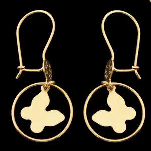 گوشواره طلا 18 عیار زنانه مدل 670138