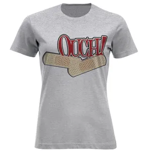 تی شرت آستین کوتاه زنانه مدل چسب زخم F1504