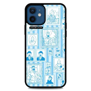 AKAM AMC-WA12M-TINTIN-24 Cover For Apple iPhone 12 Mini