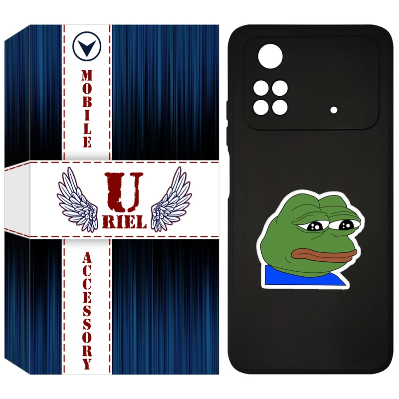 کاور یوریل مدل KSH کد 86 طرح قورباغه غمگین مناسب برای گوشی موبایل شیائومی Poco M4 Pro 4G