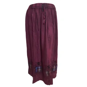 دامن زنانه مدل نخی سنگشور هندی